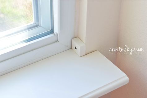 This removable window shelf is a simple solution for creating space indoors for plants. Window Shelf For Plants, Shelf For Plants, Window Shelf, Slider Window, Window Shelves, Window Plants, Gardening Projects, Window Ledge, Wide Windows