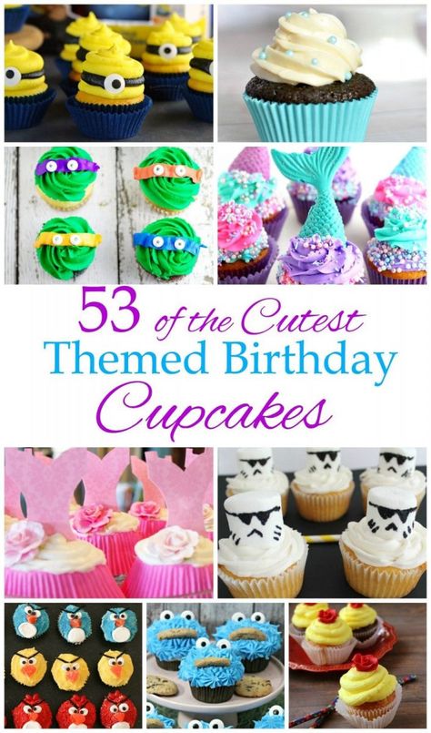 These cute birthday cupcakes are perfect for kids birthday parties. I’ve compiled a list of 53 recipes for birthday cupcakes just for you! Cupcakes For 2nd Birthday, 4 Year Birthday Cupcakes, 2 Year Birthday Cupcakes, Two Year Old Cupcakes, Birthday Cupcakes For School, Birthday Muffins Ideas, Girls Birthday Cupcake Ideas, Decorating Cupcakes For Kids, Boy Birthday Cupcake Ideas