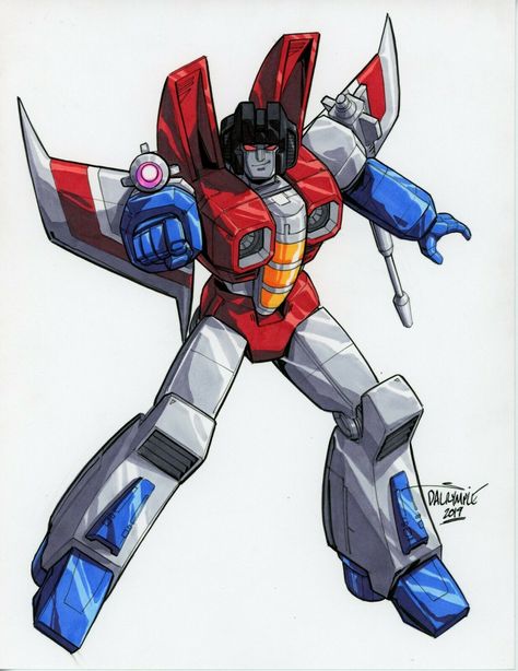 Starscream by Scott Dalrymple Transformers Starscream G1, Starscream Reference, Starscream Humanized, Human Starscream, Starscream Comic, Transformers G1 Starscream, Transformers Tattoo, Starscream G1, Justice League Art