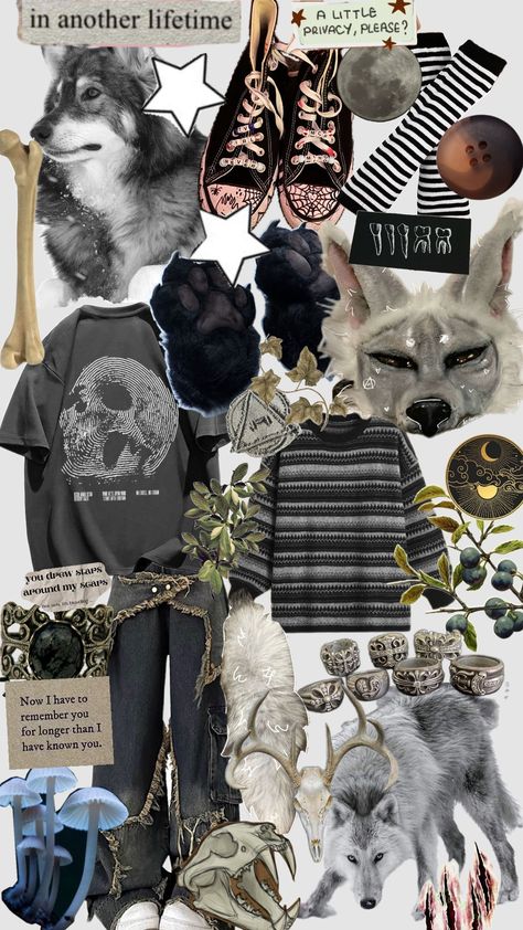 tundra wolf therian outfit #therian#therianthropy#outfit#grungeotfit#grunge#theriotype#wolf#tundrawolf#gear Dino Mask Paint Ideas, Tundra Wolf, Wolf Therian, Mask Painting, Goblin Core, Cute Black Cats, Animal Masks, Black Wolf, Themed Outfits