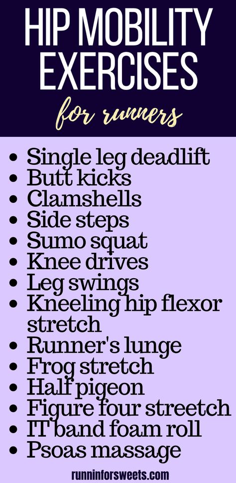 Run Routine, Strengthen Hips, Exercises For Runners, Hip Mobility Exercises, Hip Strengthening Exercises, Post Run, Hip Flexor Exercises, Runners Workout, Strength Training For Runners