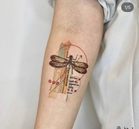 Manly Dragonfly Tattoo, Dragonfly In Amber Tattoo, Dragonfly And Cherry Blossom Tattoo, Dragonfly Compass Tattoo, Let Them Dragonfly Tattoo, Dragonfly Bracelet Tattoo, Artist Tattoos For Women, Dragonfly Tattoo For Men, Abstract Dragonfly Tattoo