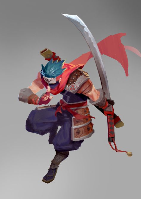 ArtStation - Ninja, Simba tian Ninja Assassin, Arte Ninja, Ninja Art, Anime Ninja, Journey To The West, Samurai Art, Concept Art Character, Character Design Male, Fantasy Inspiration