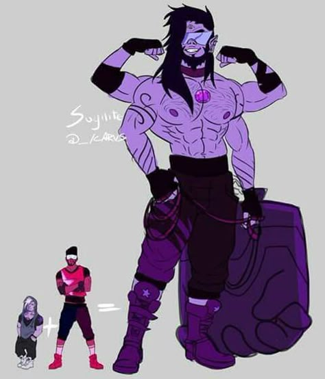 Male Garnet Steven Universe, Genderbent Steven Universe, Genderbend Steven Universe, Sugalite Steven Universe, Steven Universe Genderbend, Steven Universe Fusion, Cristal Gems, Gender Bend, Crystal Gems Steven Universe