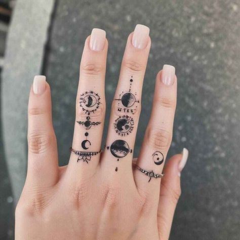 Women Finger Tattoos, Finger Tattoo For Women, Finger Tattoos, Classy Women, Tattoos