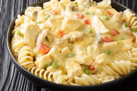 Chicken Recipe With Noodles, Recipe With Noodles, Chicken A La King Recipes, Creamed Chicken, Cream Chicken Recipes, Amish Chicken, Chicken A La King, Creamy Chicken Recipes, Chicken Tikka Masala Recipes