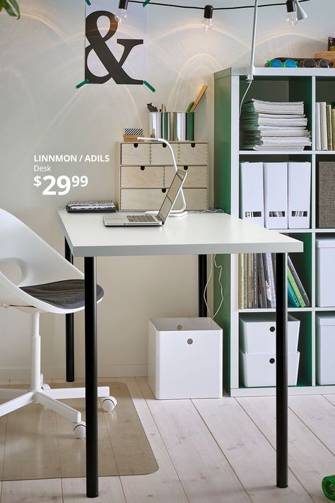 All a student needs to create a flexible study space. Find everything you need for student life in-store or online today. Home Office Furniture Design, Ikea Canada, Dorm Style, Student Room, Dorm Room Organization, Back To School Deals, Office Furniture Design, Study Room Decor, Back To School Essentials