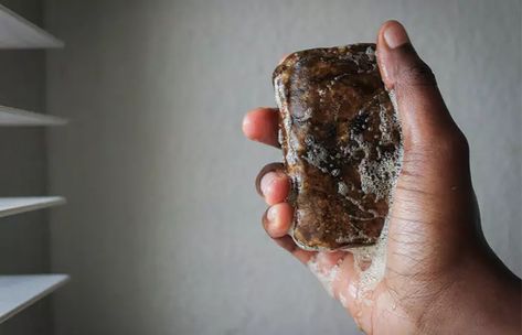 11 Benefits Of African Black Soap, How To Use, & Side Effects African Black Soap Benefits, Black Soap Benefits, Raw African Black Soap, African Soap, Scaly Skin, Blemish Remover, Dry Itchy Skin, African Black Soap, Natural Cleanser