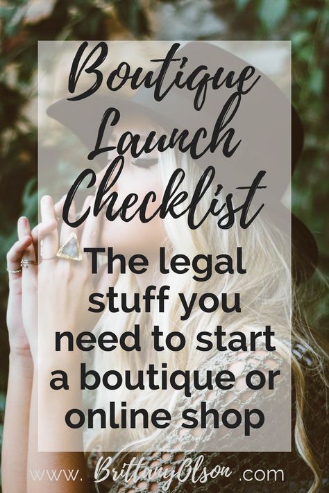 Boutique Launch Checklist for Obtaining Your Business Licenses, Finding Wholesalers, and Choosing an Ecommerce Platform Start A Boutique, Start An Online Boutique, Online Boutique Business, Starting An Online Boutique, Launch Checklist, Wholesale Boutique Clothing, Boutique Wholesale, Boutique Owner, Mobile Boutique