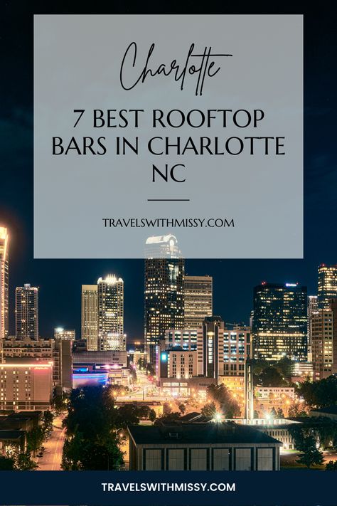 Enjoy access to the best rooftop bars in Charlotte. Savour the sights of the cities skyline, sit back and relax and enjoy the views across Charlotte, North Carolina. Meet up with friends, or choose the perfect date night at some of the most unmissable rooftop bars in Charlotte. Date Night Charlotte Nc, Bank Of America Stadium, Visit Savannah, Trip Destinations, Paris Tour, Best Rooftop Bars, Perfect Date Night, The Perfect Date, Visit Usa