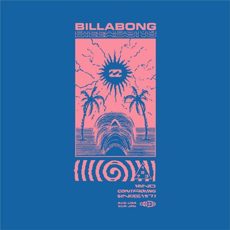 Billabong - poison graphic design Graphic Design Posters Typography, Skateboard Brands, Poster Design Illustration, Posters Typography, Typography Poster Design, Grafic Design, Design Posters, Surf Art, Cool Graphic Tees