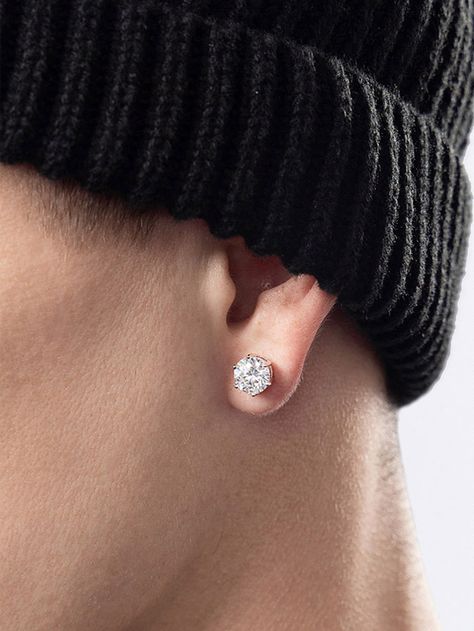 Earring Studs Men, Men’s Earrings Stud, Diamond Earrings Studs Men, Man Earrings Aesthetic, Men Earrings Aesthetic, Men’s Earrings, Mens Earrings Gold, Silver Earrings Men, Diamond Earrings Men