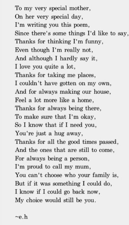 Letters To Write To Your Mom For Her Birthday, What To Write To Your Mom On Mothers Day, What To Write In Your Mothers Day Card, Mom Birthday Letter From Daughter, Poems For Moms From Daughter, Mother Letter From Daughter, Cute Poems For Your Mom, A Letter To Mom From Daughter, Speech For Mom From Daughter