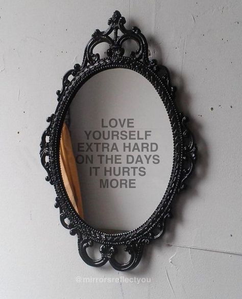 Distracted Quotes, Mirror Quotes, Self Healing Quotes, Felt Hearts, Photo Quotes, Happy Thoughts, Some Words, Pretty Words, Pretty Quotes