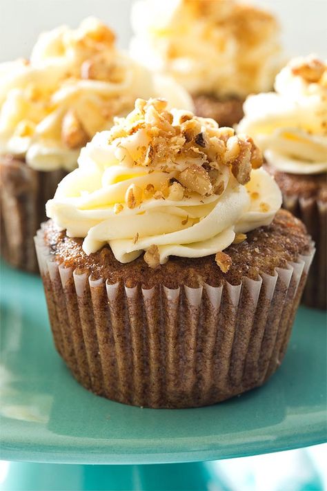 Carrot Cake Cupcakes With Pineapple (Small Batch) Carrot Cake Cupcakes With Pineapple, Small Batch Cupcakes, Carrot Cupcake Recipe, Low Carb Carrot Cake, Small Batch Baking, Mini Carrots, Moist Carrot Cakes, Cupcakes With Cream Cheese Frosting, Amazon Book