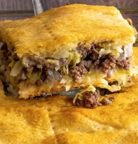 runza casserole recipe Runza Casserole, Crescent Roll Recipes, 12 Tomatoes, Yummy Casseroles, Beef Casserole, Crescent Rolls, Beef Dishes, Casserole Dish, Meat Dishes