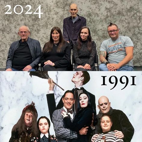 The cast of The Addams Family 1991 and now 2024 ❤ Adams Family Musical, Addams Family Movie, Adams Family, Great Love Stories, Addams Family, Great Love, Halloween Fun, Love Story, Tv Shows