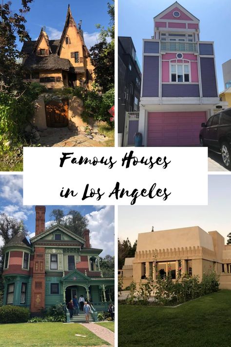 Los Angeles Architecture Home, Houses In Los Angeles, Frank Gehry House, Ennis House, Los Angeles Itinerary, Vacay Ideas, Gamble House, Houses In Japan, California Travel Guide