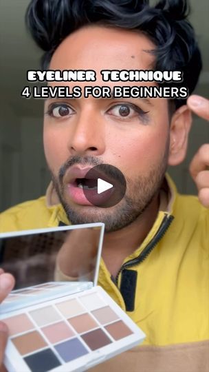 696K views · 1.9K reactions | 4 easy ways of doing Eyeliner for beginners 👀👍🏽 #eyeliner #eyelinertutorial #makeup #makeuptips #makeuptutorial   @makeupbymario Master Mattes Liquid Eyeliner  @makeupforever Artist Color Pencil Via hatever Black @garnierusa Waterproof Micellar Water | Aditya Madiraju | Masego · Tadow Easy Liquid Eyeliner, Doing Eyeliner, Eyeliner Tutorial For Beginners, Liquid Eyeliner Tutorial, Water Eyeliner, Beginners Eyeliner, Eyeliner Techniques, Eyeliner For Beginners, Micellar Water