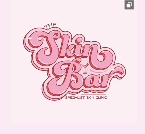 Girly Logo Design, Girly Graphic Design, Girly Logo, Skin Bar, Logo Design Love, Nail Logo, Lashes Logo, Logo Design Process, Bar Logo