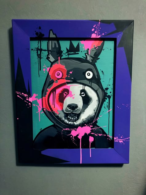 Zoo Watercolor, Music Exhibition, Graffiti Canvas Painting, Graffiti Pop Art, Street Art Painting, Graffiti Canvas Art, Street Art Banksy, Trash Art, Graffiti Murals