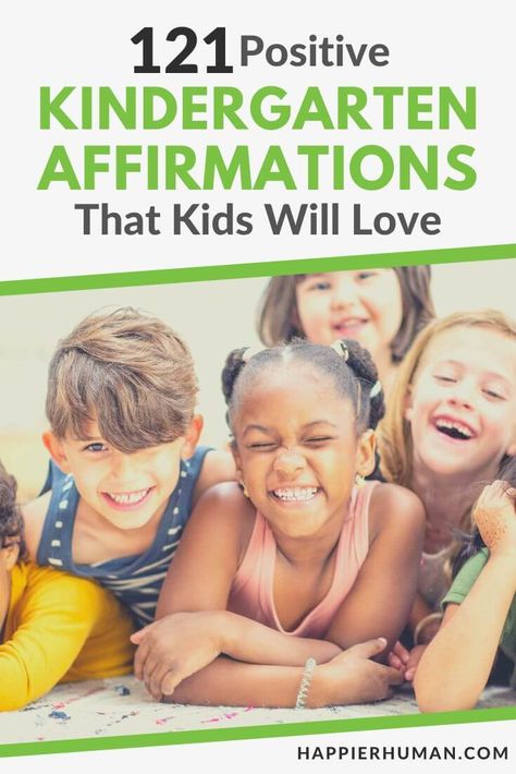 Kindergarten Positive Affirmations, Affirmations For Kindergarten, Kindergarten Affirmations, Preschool Affirmations, Words Of Affirmation For Kids, Affirmation For Kids, Discipline Positive, Positive Affirmations For Kids, Empowering Affirmations