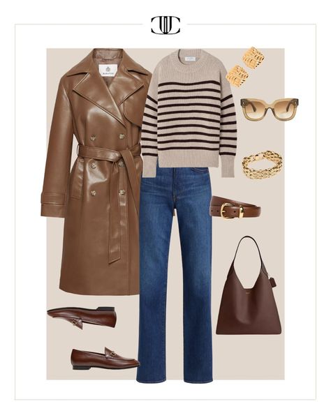 This fall season the leather trench coat is a very popular item. Here is an easy way to wear and style this coat for this fall fashion season. // J. Cathell J Cathell, Fall Leather, Shoes Bag, Leather Trench, Leather Trench Coat, Fashion Seasons, Winter Style, Fall Season, Fall Fashion