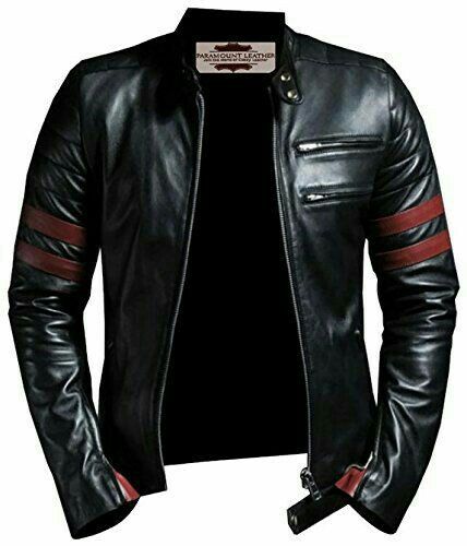 Mens Leather Jacket Motorcycle, Distressed Leather Jacket, Mens Fashion Edgy, Men's Leather Jacket, Jackets Men Fashion, Real Leather Jacket, Faux Leather Jacket, Leather Biker Jacket, Black Leather Jacket