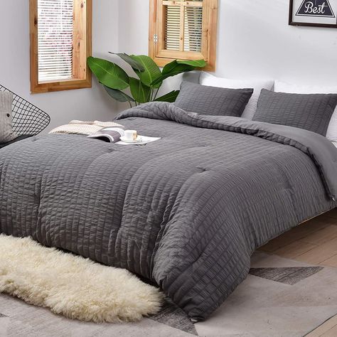 Best Comforters on Amazon | 2022 Down Alternative Comforter, Twin Comforter, Lightweight Comforter, Comforter Set, Comforter Sets, Queen, Bedroom, Bed, Grey