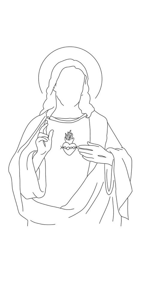 Christian Vector Art, God Outline Drawing, Drawing Ideas Jesus, Christian Wallpaper Phone, God Line Art, Christian Doodles Simple, God Outline, Christian Art Drawings, Jesus Outline