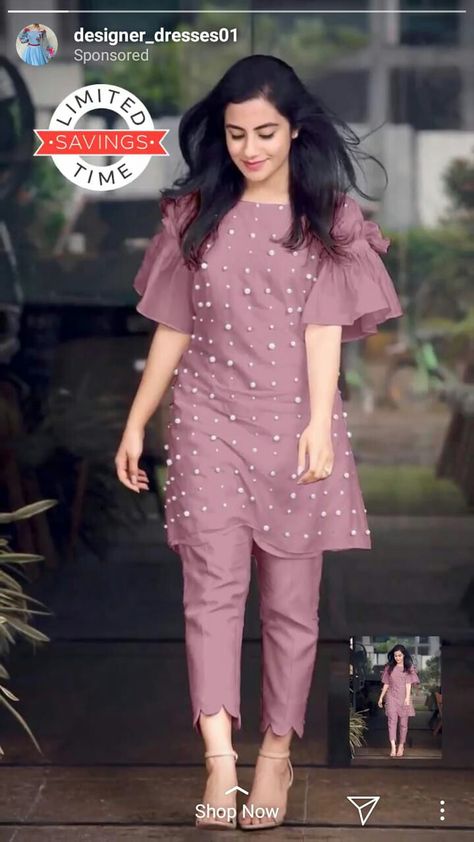 Simple Eid Outfit Ideas, Simple Eid Outfits, Organza Kurti Designs Latest, Organza Kurti Designs, Tops For Girls Stylish, Organza Kurti, Eid Outfit Ideas, Stylish Kurtis Design, Simple Kurta Designs