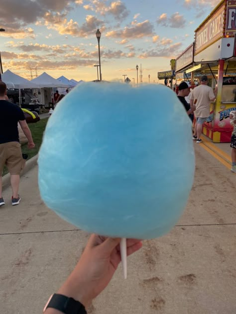 Blue cotton candy Cotton Candy Blue Aesthetic, Blue Cotton Candy Aesthetic, Cotton Candy Aesthetic, Candy Edit, Baskin Robins, Cloud Party, Colors Party, Collage Prints, Blue Vibes