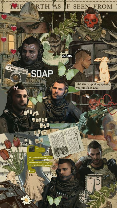 live laugh love soap🧼 #cod #callofduty #codmw2 #mw2 #mw3 #soap #soapmactavish #johnmactavish #soapghost #ghostsoap #green #greenaesthetic #nature Soap Cod, Codm Wallpapers, John Mactavish, Call Of Duty Warfare, Bored Jar, Call Of Duty World, Hot Army Men, Call Off Duty, Witchy Wallpaper