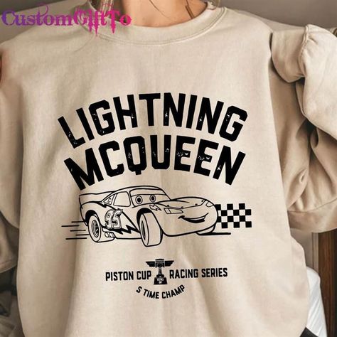 Retro Lightning Mcqueen Sweatshirt Disney Cars Movie Shirt Hoodie T-Shirt Check more at https://customgiftto.com/product/retro-lightning-mcqueen-sweatshirt-disney-cars-movie-shirt-hoodie-t-shirt/ Cars The Movie, Movie Graphics, Disney Cars Movie, Graphics Tee, Cars Movie, Movie Shirts, Lightning Mcqueen, Disney Cars, Vintage Cars