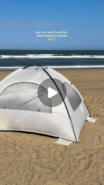 smartbuys89 on Instagram: "so in love my little setup 🤍 #beachsetup #beachmusthaves #beachtent #beachchair #beachchairs #beachbag" Beach Set Up, Beach Setup, Pool Hacks, Tent Set Up, Beach Tent, So In Love, Beach Chairs, Outdoor Fun, Beach Bag