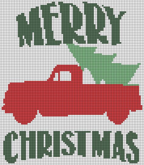 Alpha pattern #155064 | BraceletBook Alpha Christmas Patterns, Plaid Alpha Pattern, Gnome Alpha Pattern, Alpha Patterns Crochet Christmas, Christmas Tree Alpha Pattern, Jeep Alpha Pattern, Alpha Patterns, Friendship Bracelet Patterns, Plastic Canvas