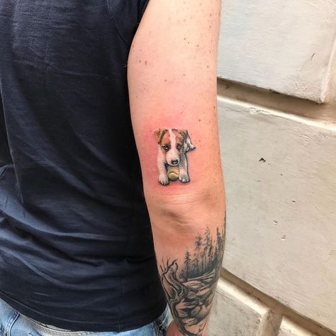 Dogs Tattoo, Dog Print Tattoo, Dog Memorial Tattoos, Dog Paw Tattoo, Tattoo Test, Tattoo Shirt, Paw Tattoo, Skeleton Hand Tattoo, Realistic Tattoo