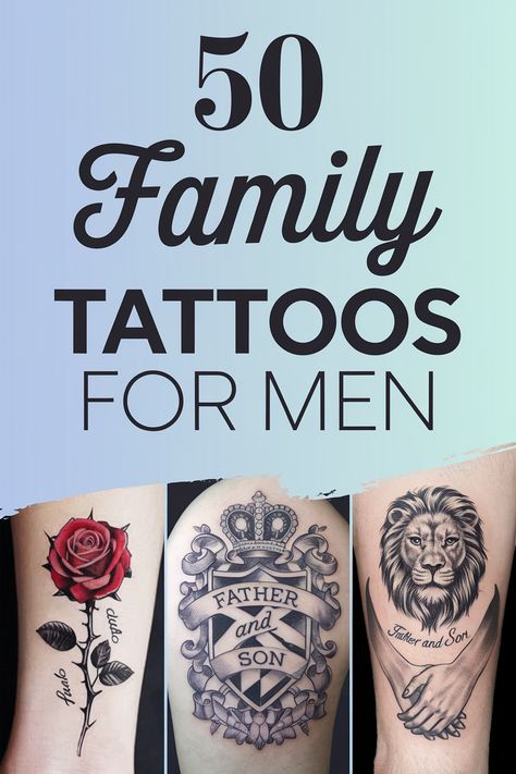 Family tattoos for men symbolize the unbreakable bonds of love and loyalty. Explore powerful designs like family tree tattoos, children's names, and generational symbols. Discover touching father-child portraits, family crest tattoos, and protective parent-themed artwork. Find inspiration for subtle family initial tattoos, heartbeat line designs, and meaningful quotes about family bonds. I Love Mom Tattoos For Men, Grandma And Grandson Tattoos, Family Tattoo Symbols, Family Meaningful Tattoos, Family Traditional Tattoo, Men Tattoo For Kids, Mothers Name Tattoo Ideas For Men, Loyalty Tattoo For Men, Arm Tattoo Family