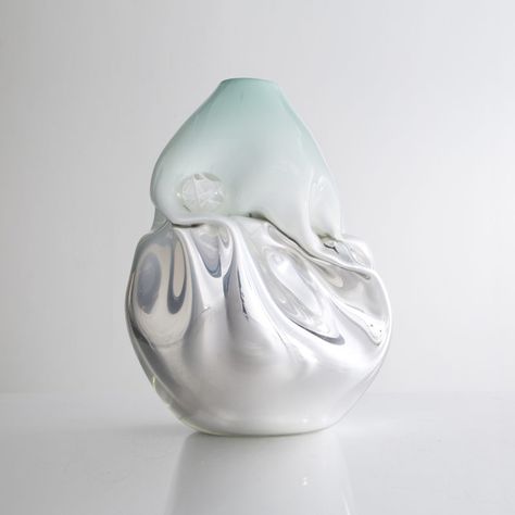 Teaching Sculpture, Jeff Zimmerman, Hand Blown Glass Art, Glass Museum, Salon Art, Crystal Cave, Blue Aesthetic Pastel, Antique Perfume Bottles, Blown Glass Art