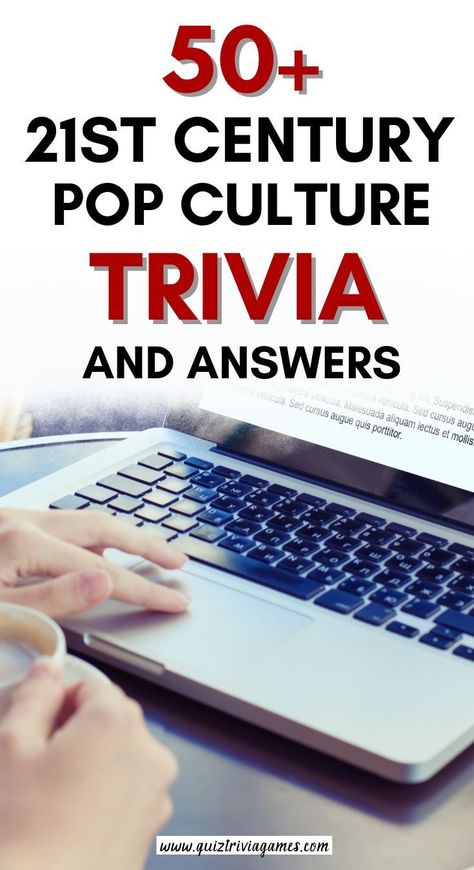 21st Century Pop Culture quiz | 21st Century Pop Culture trivia | 21st Century Pop Culture questions and answers | 21st Century Pop Culture quiz questions and answers | 21st Century Pop Culture trivia questions and answers | 21st Century Pop Culture multiple choice question and answers | 21st Century Pop Culture quiz trivia | 21st Century Pop Culture quiz questions | free 21st Century Pop Culture trivia game | free 21st Century Pop Culture trivia questions Free Trivia Questions, Culture Questions, Pop Culture Quiz, Pop Culture Trivia, Olympics Opening Ceremony, Pub Quiz, Quiz Questions And Answers, Princess Movies, Trivia Questions And Answers