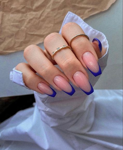 Ballerina Acrylic Nails, Ballerina Nails Designs, French Tip Acrylic Nails, Casual Nails, Classy Acrylic Nails, Ballerina Nails, Acrylic Nails Coffin Short, Prom Nails, Fire Nails