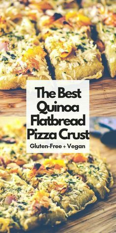 Quinoa Flatbread, Pizza Quinoa, Flatbread Pizza Crust, Quinoa Pizza Crust, Best Quinoa, Glutenfri Baking, Gluten Free Pizza Crust, Pain Sans Gluten, Vegan Quinoa