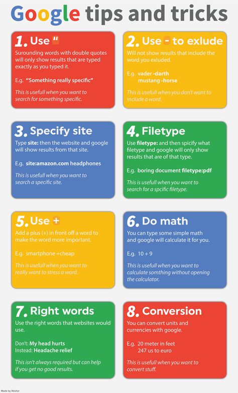 8 Google Tips & Tricks You Need to Know | Daily Infographic Hand Tricks, Google Tricks, Secret Websites, Learn Something New Everyday, Web Design Marketing, Computer Basic, Computer Shortcuts, Google Business, Computer Skills