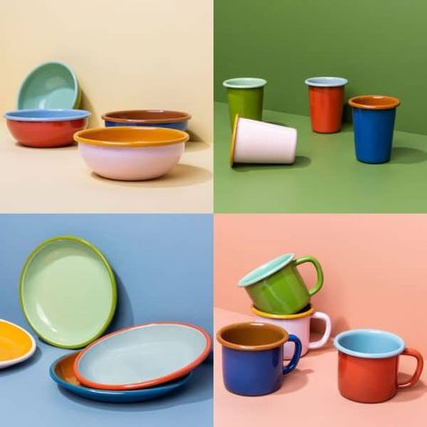 The Best Non-Toxic Dinnerware For kids | Umbel Organics - Umbel Organics Kid Plates, Dinnerware Inspiration, Enamel Dishes, Kids Dishes, Plastic Dinnerware, Kids Plates, Kids Cups, Snack Bowls, Modern Kids