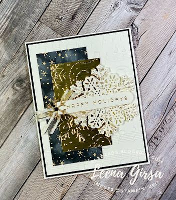 Classic Christmas Cards, Wonderful Husband, Gold Foil Cards, Happy November, Snowflake Cards, Stampin Up Christmas Cards, Xmas Lights, Happy Birthday To My, Stampin Up Christmas