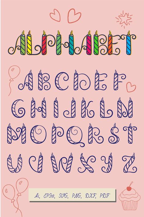 Hand Lettering Alphabet Fonts, Latin Alphabet, Wrist Tattoo Ideas, Clothes Stickers, Lettering Styles Alphabet, Journal Fonts, Writing Fonts, Idee Cricut, Recipe Sheets