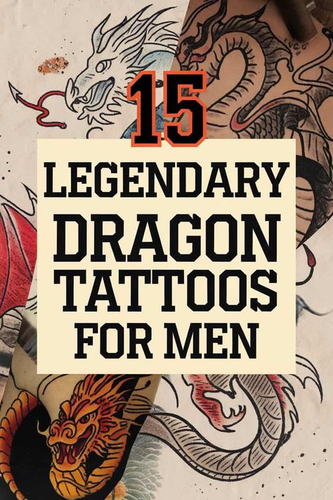 15 Legendary Male Dragon Tattoo Designs You Need to See Sleeve Dragon Tattoo Men, Dragon Neck Tattoo Men, Male Dragon Tattoo, Dragon Around Arm Tattoo, Mythology Tattoos Mythical Creatures, Dragon Tattoos For Men Arm, Popular Tattoos For Guys, Thai Dragon Tattoo, Dragon Tattoo Designs For Men