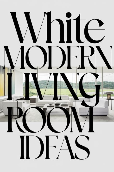 Explore these stunning white modern living room ideas to create a sleek and sophisticated space in your home. From minimalist decor to cozy textiles, discover inspiration for your next living room makeover. Incorporate clean lines, neutral tones, and natural light to achieve a contemporary look that exudes elegance and style. Whether you prefer a monochromatic color scheme or want to add pops of color, these ideas will help you design a chic living room that is both inviting and on-trend. Modern Living Room With White Couch, White Wall Ideas Living Room, White Walls Dark Floors Living Room, White Living Room Modern, White Floors Living Room, White Modern Living Room, Dark Floor Living Room, Modern Living Room Black, White Interior Design Modern