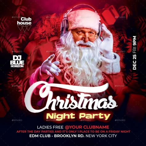 Christmas Party Flyer Design, Christmas Poster Design, Christmas Party Flyer, Good Cv, Christmas Party Poster, Christmas Adverts, Offers Design, Admissions Poster, Crown Png