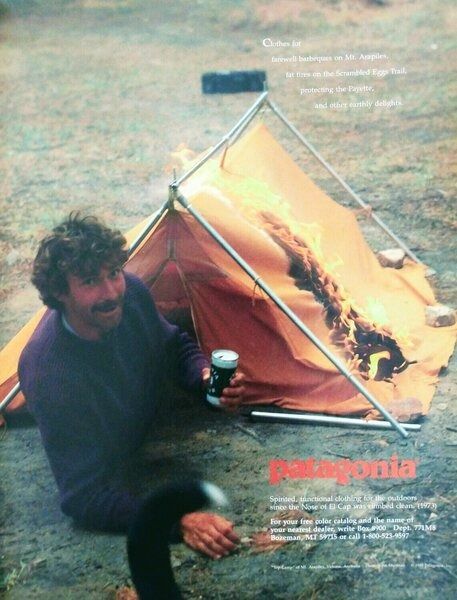 Patagonia Ad, Hiking Outfit Men, Outdoorsy Aesthetic, National Geographic Photography, Camping Photography, Brand Communication, Vintage Patagonia, Retro Advertising, Red Rocks